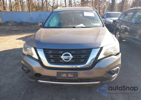 2017 Nissan Pathfinder Sl z USA, uszkodzony, nr VIN 5N1DR2MM6HC618400